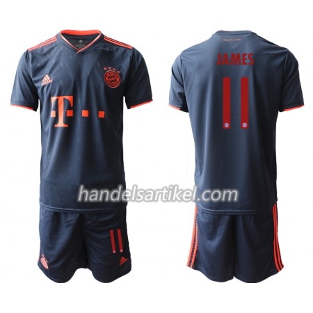 FC Bayern München JAMES 11 Kinder Ausweich Trikotsatz 2019/20 Kurzarm (+ Kurze Hosen)